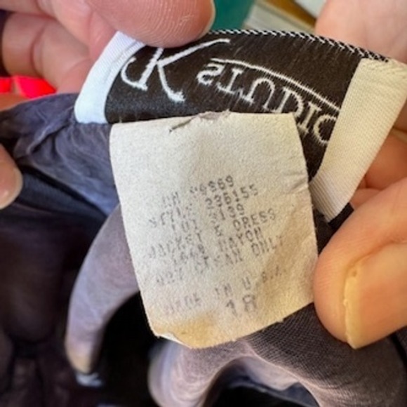 K Studio Maxi Dress‎ Sleeveless Casual Zip Back Blue Dress Suede Like Size 18 - Picture 6 of 6